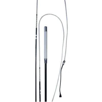 Intrepid Drop Lash Whip 53" (White Lash)