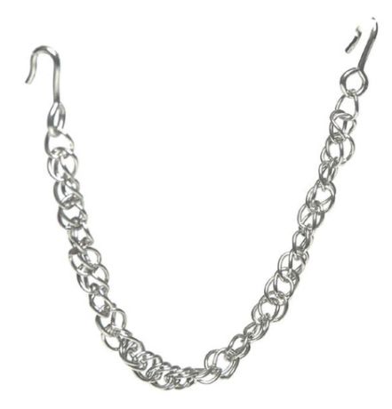 Fine Lip Chain 3/8" W x 9-1/2" Long