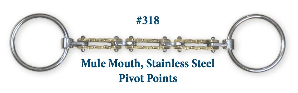 B318 Mule Stainless Steel Pivot Points
