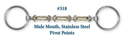 B318 Mule Stainless Steel Pivot Points