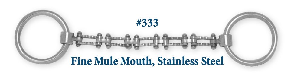 B333 Fine Mule Mouth Stainless Steel