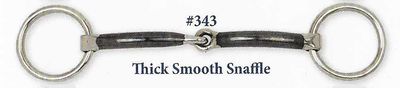 B343 Thick Smooth Snaffle