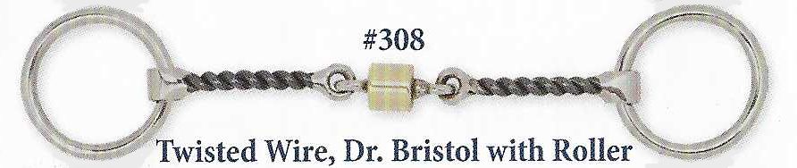 B308 Twisted Wire Dr. Bristol w/ Roller