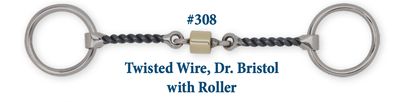 B308 Twisted Wire Dr. Bristol w/ Roller