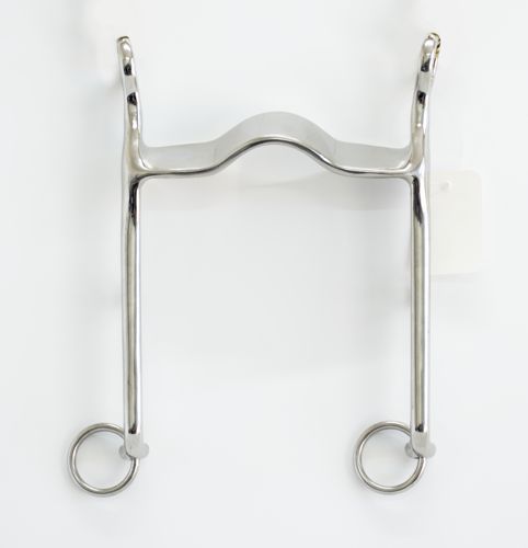 B502 Polo Curb Bit, Fixed Mouth