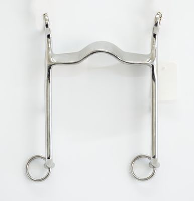 B502 Polo Curb Bit, Fixed Mouth