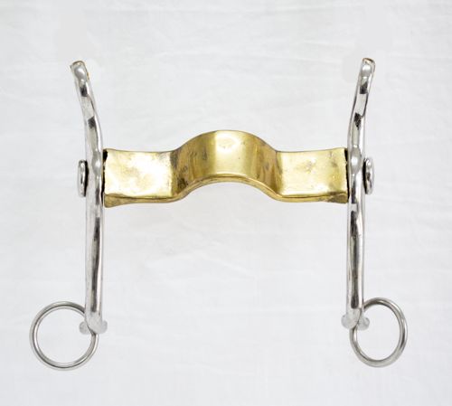 B501 Hunt Polo Curb Bit, Swivel Mouth