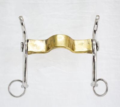 B501 Hunt Polo Curb Bit, Swivel Mouth