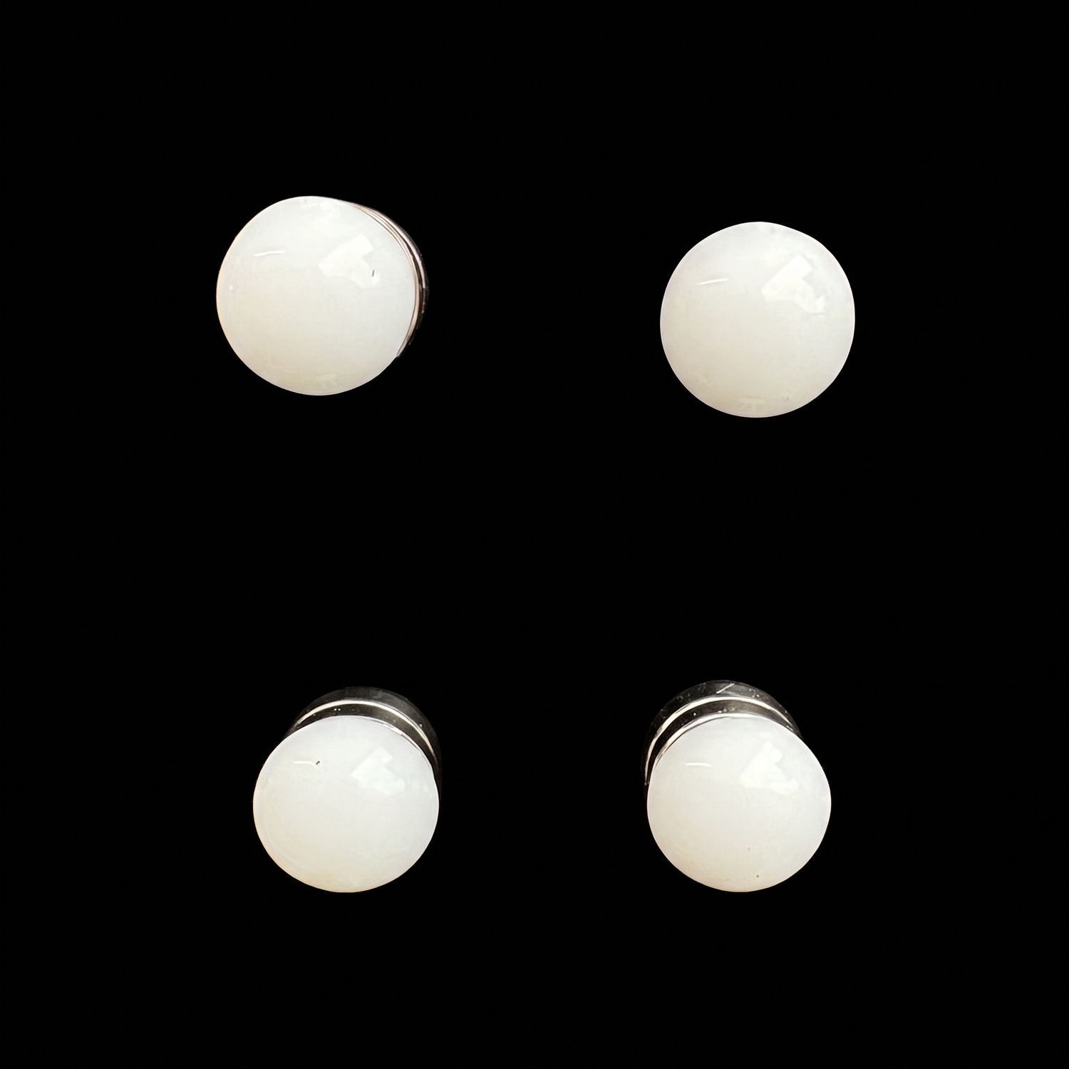 Jodi Nelson's Number Magnets, Design: White Marble