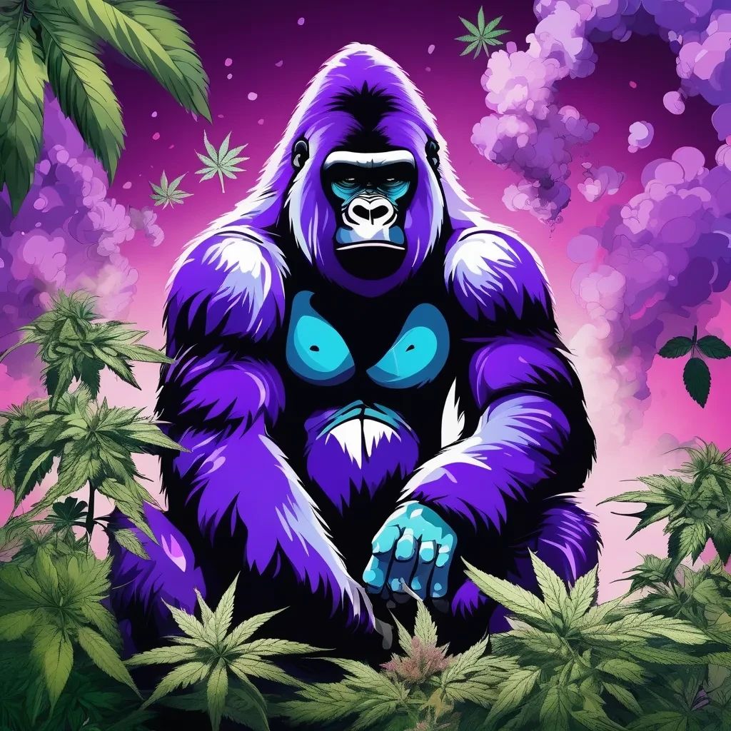 Grape Ape Gorilla glue feminized autoflower seeds