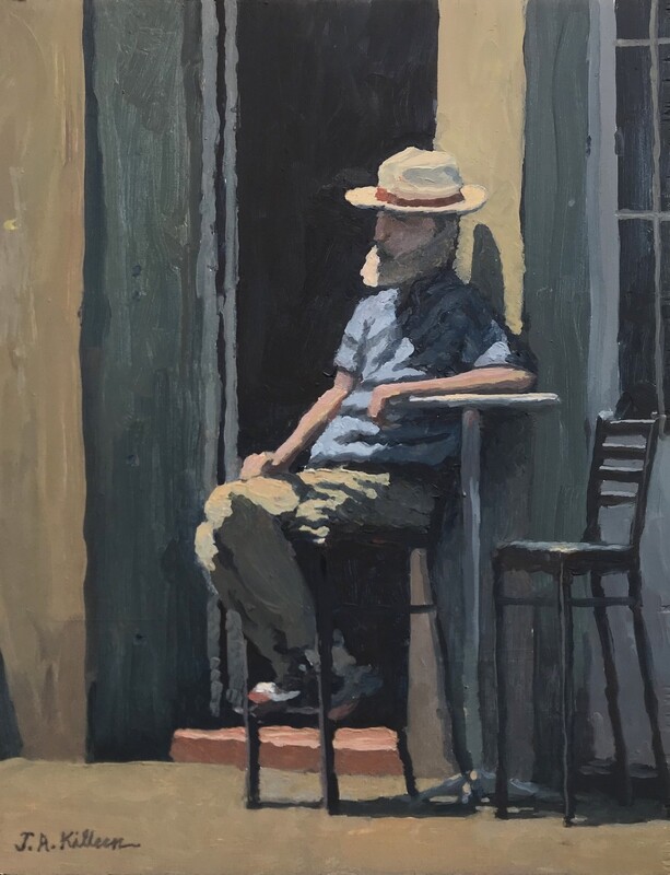Outside the Bar