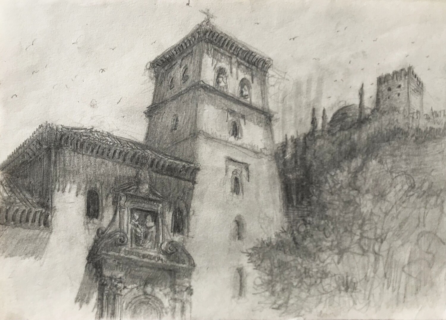 La Iglesia de San Pedro y Pablo (Study) La Iglesia de San Pedro y Pablo (Study)