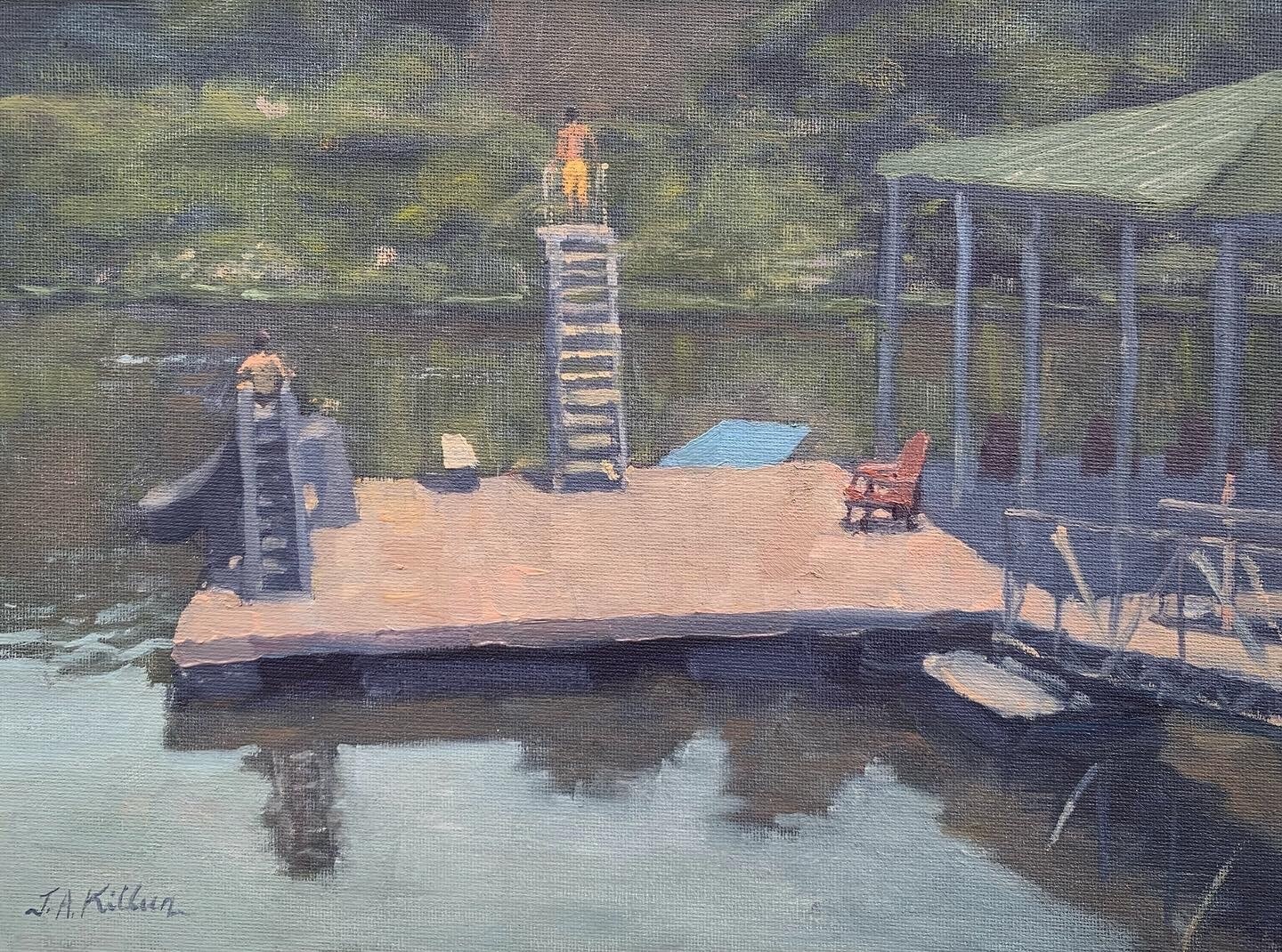 Ozarks Swimming Dock