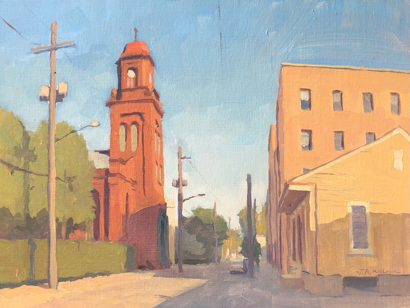 View Down Dauphine Street - Fall