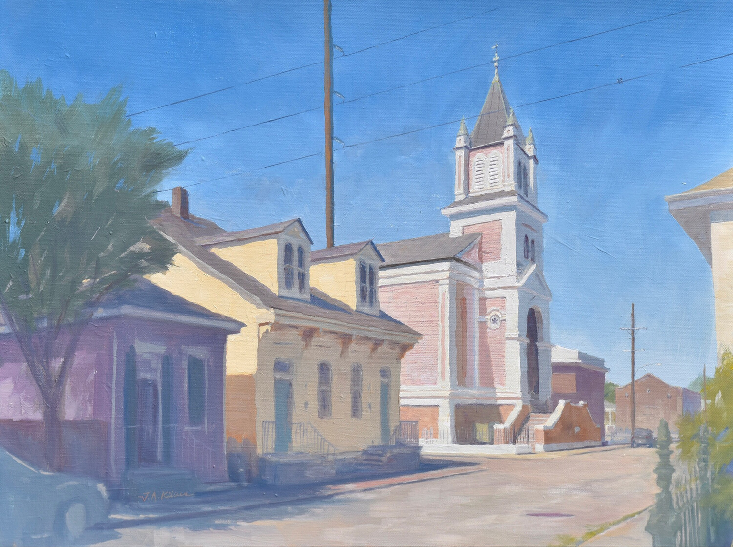 View Down Burgundy at Port Street