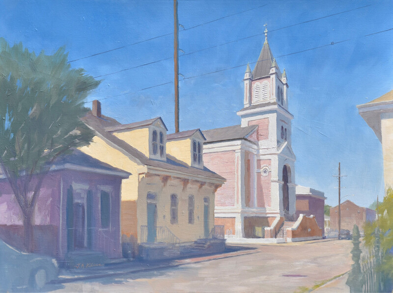 View Down Burgundy at Port Street