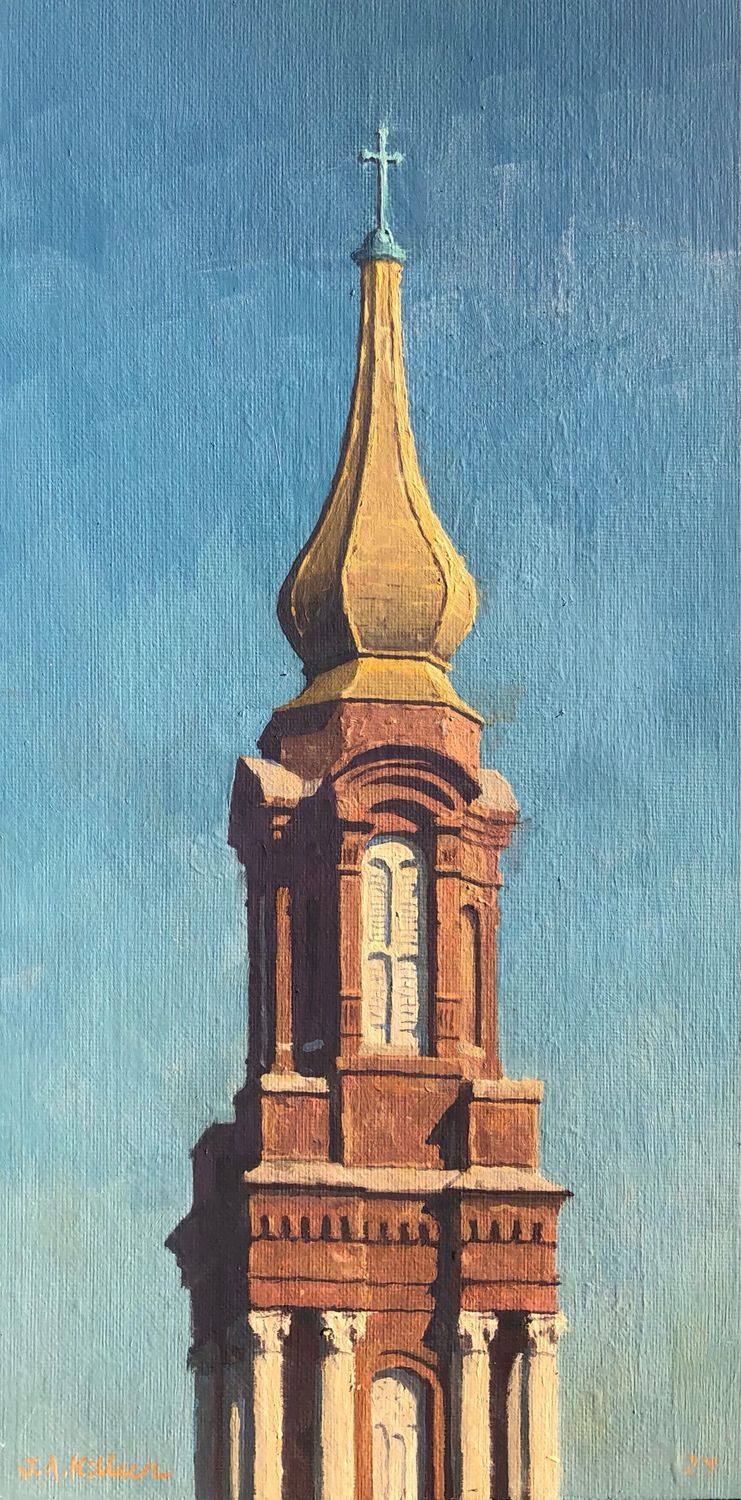 Golden Steeple of St. John The Baptist