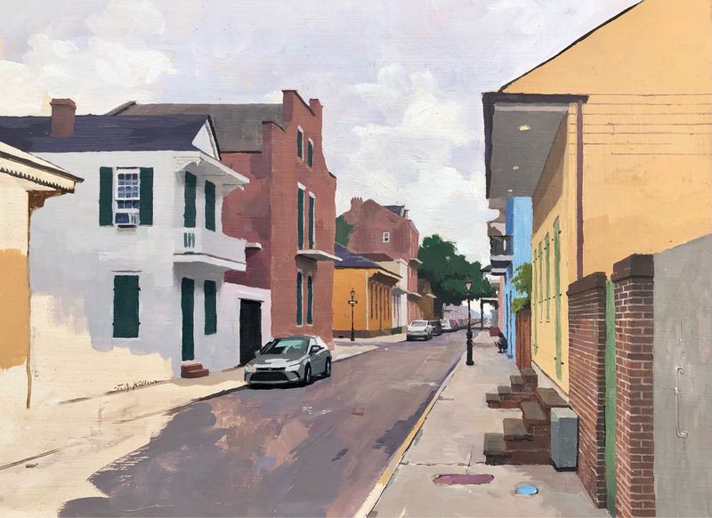 View Up Barracks Street
