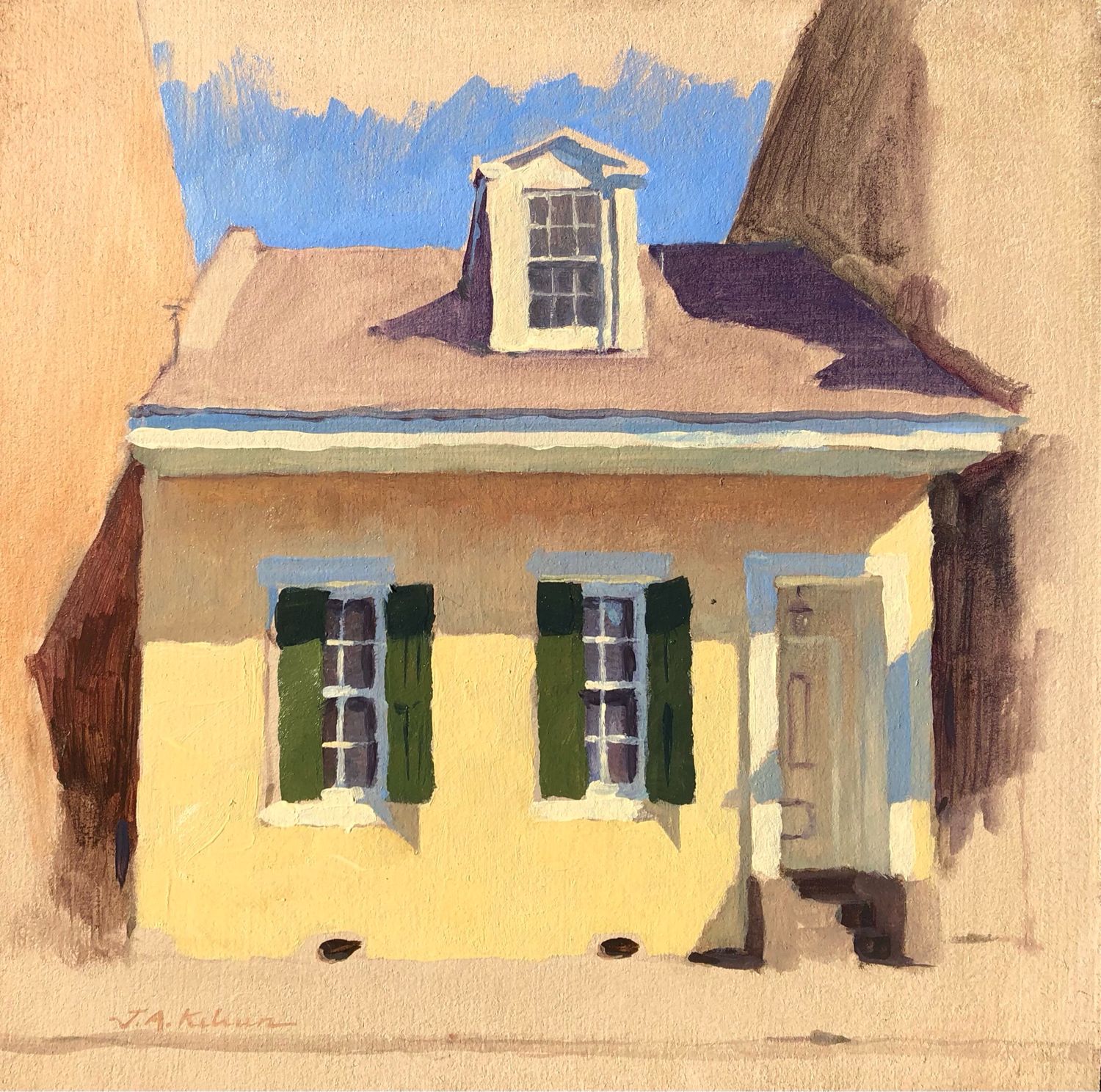 Creole Cottage Naples Yellow