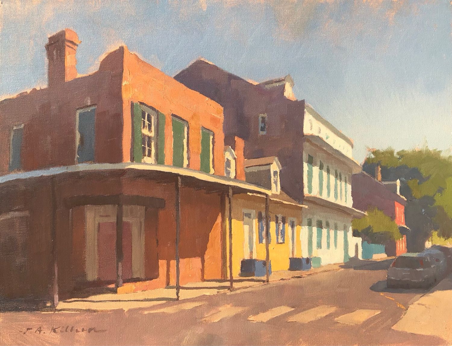 View Down Governor Nicholls Street