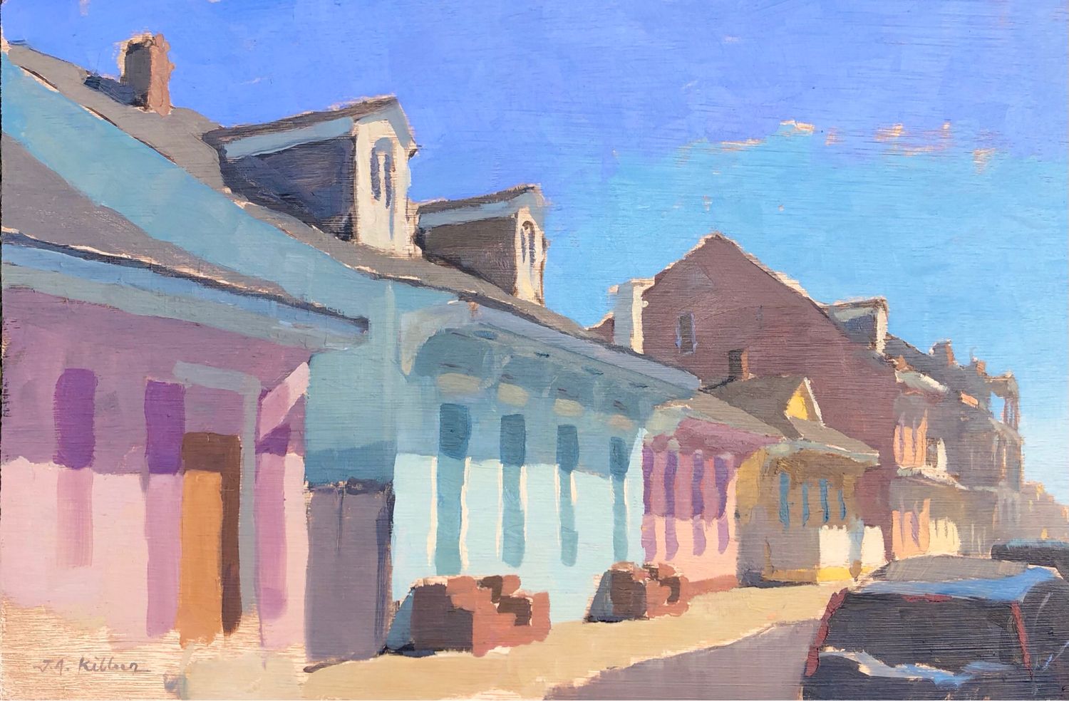 Colors and Perspective - St. Ann Street