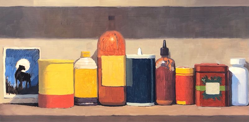 Kitchen Shelf Still Life