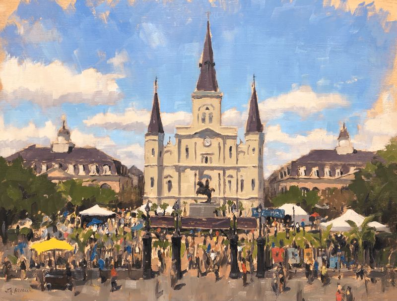 Jackson Square, French Quarter Festival