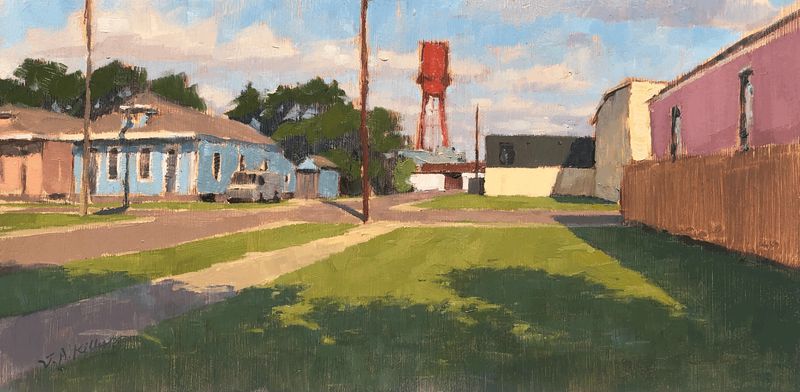Morning Light on North Villere