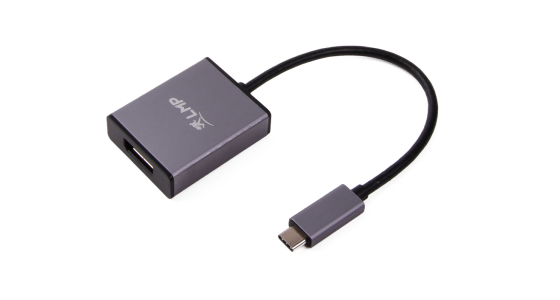 LMP USB-C 3.1 zu DisplayPort Adapter, space grau LMP USB-C 3.1 zu DisplayPort Adapter, space grau