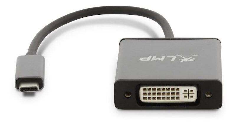 LMP USB-C zu DVI Adapter, space grau