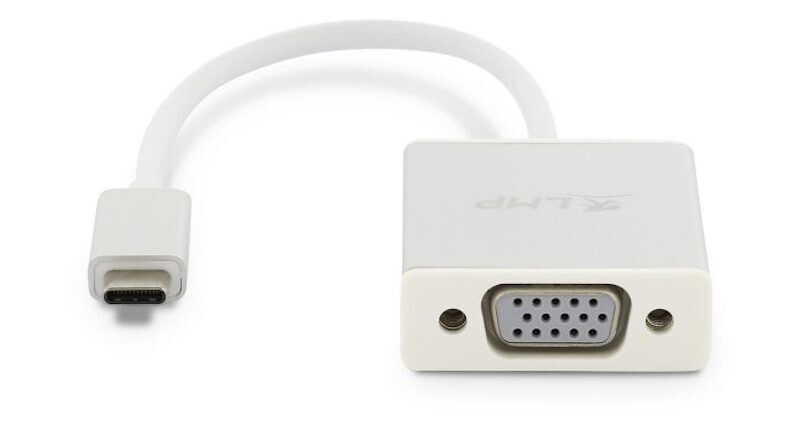 LMP USB-C zu VGA Adapter, silber