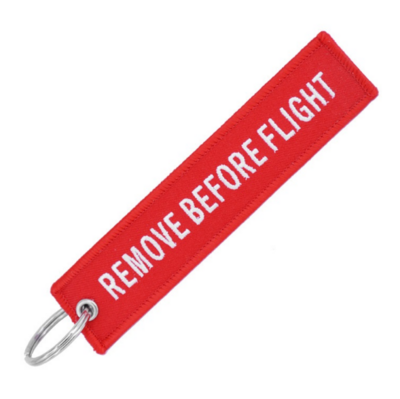 Брелок - ремувка - ключница &quot;REMOVE BEFORE FLIGHT&quot;