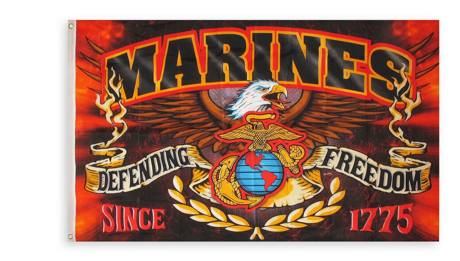 Флаг U.S. Marines  (155 см х 90 см)  BRK  Rothco