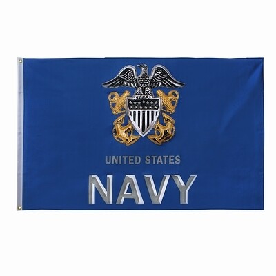 Флаг U.S.Navy Anchor  (155 см х 90 см)  Rothco