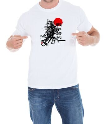 Мужская футболка  с принтом Samurai T-hub