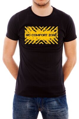 Мужская футболка  с принтом NO COMFORT ZONE  T-hub