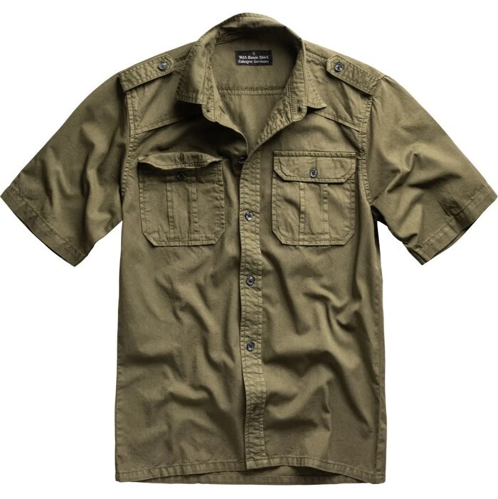 Мужская рубашка с коротким рукавом M65 Olive Surplus