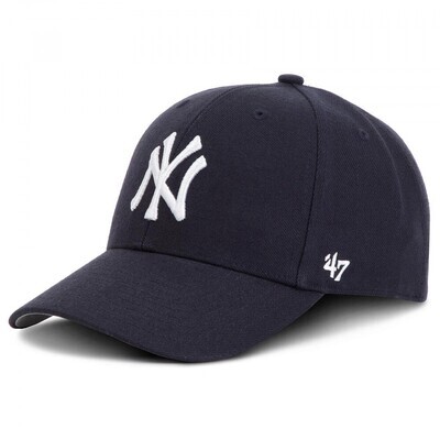 Кепка бейсболка New York Yankees Dark Blue Adjustable &#39;47 MVP