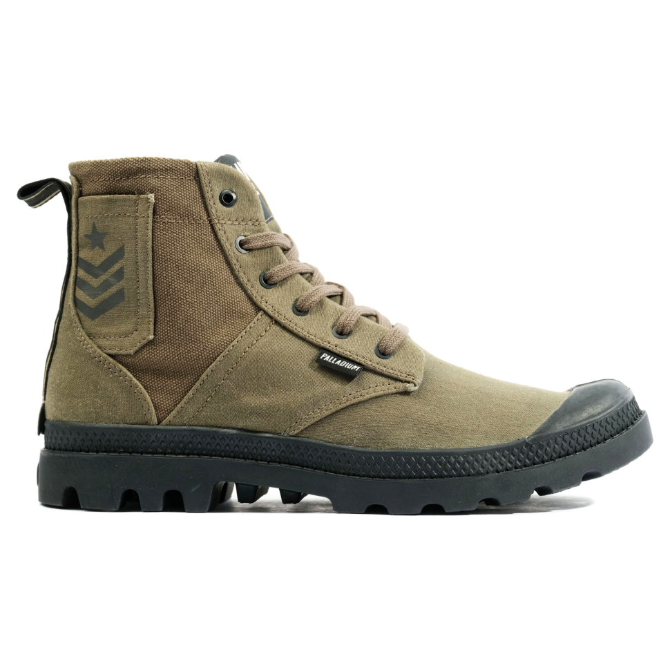 Мужские ботинки высокие Palladium Pampa SP20 HI Army Olive Night