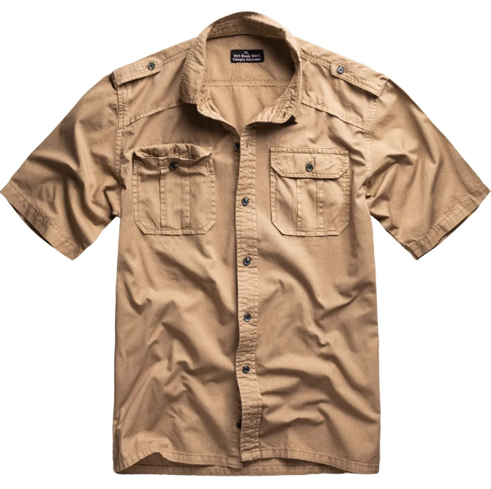 Мужская рубашка с коротким рукавом M65 Beige  Surplus