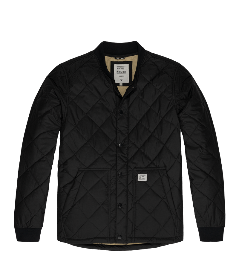 Мужская лёгкая демисезонная куртка Brody, Black Vintage Industries