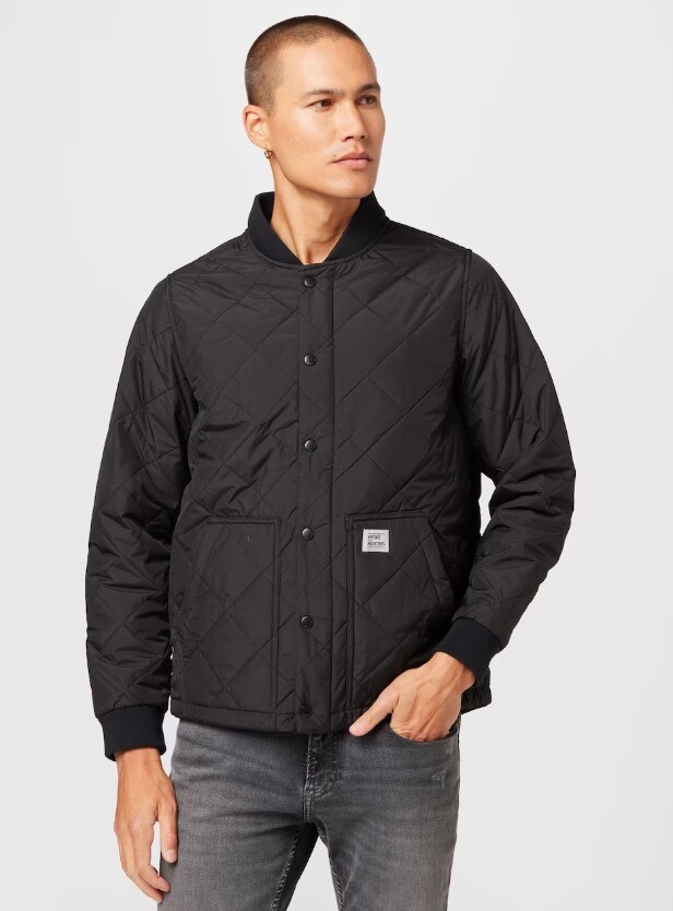 Мужская лёгкая демисезонная куртка Brody, Black Vintage Industries