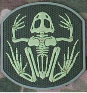 Патч/шеврон Frog Skeleton PVC EmersonGear-3