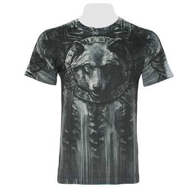 Мужская футболка  двусторонняя  Вольная стая Krasar