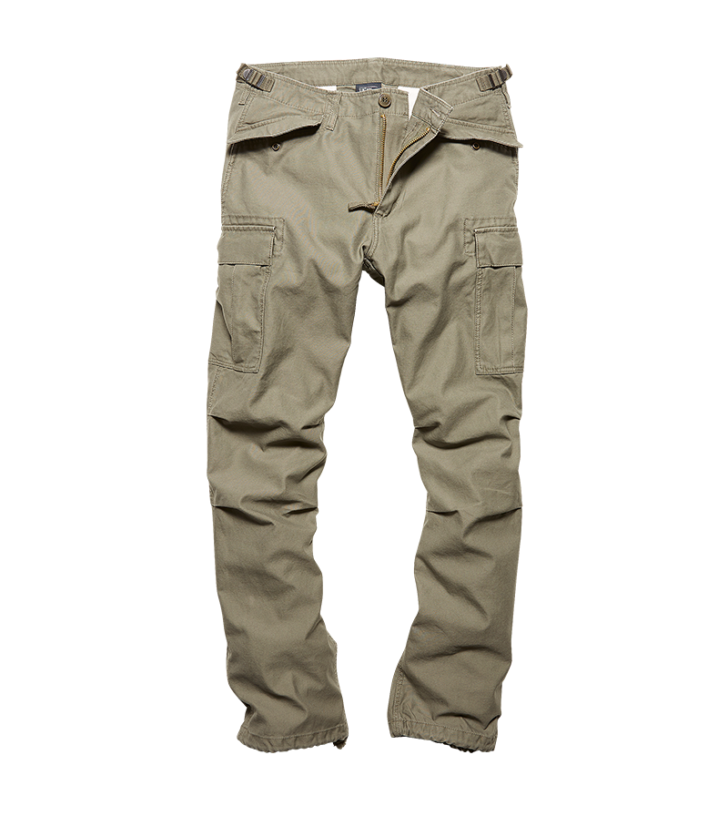Мужские брюки M65  HEAVY SATIN PANTS Vintage Industries, Olive