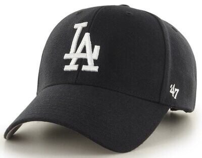 Кепка-бейсболка черная LA Dodgers Black 47 MVP