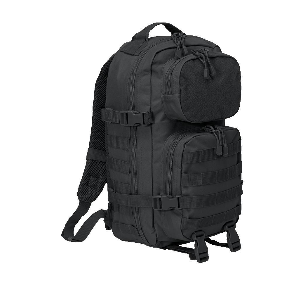 Рюкзак городской тактический outdoor US Cooper Patch Medium Brandit, Black