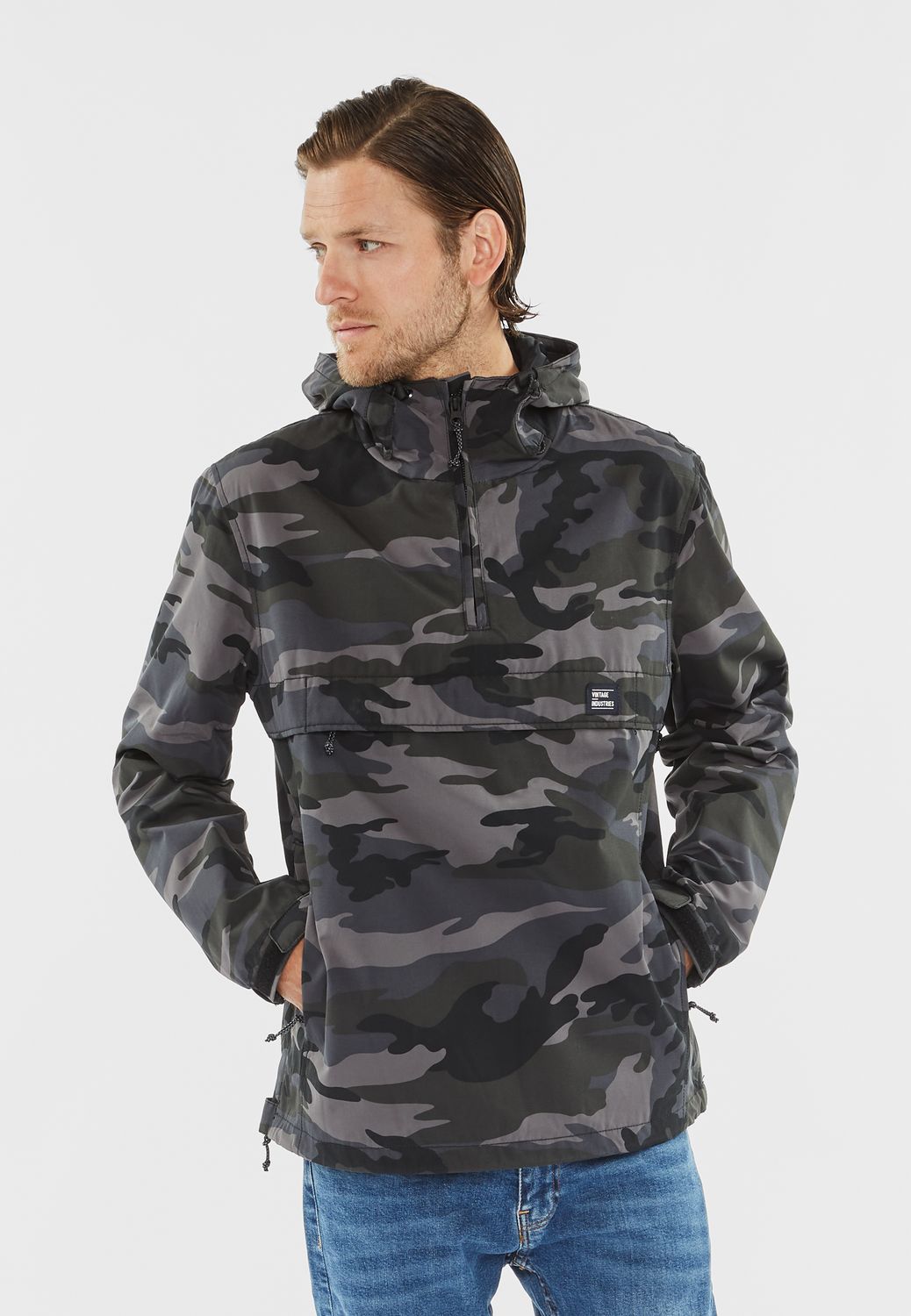 Мужская куртка-анорак Shooter Anorak Dark Camo Vintage Industries