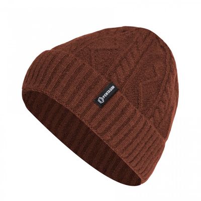 Шапка зимняя Yukon Pentagon, Maroon Red