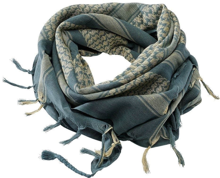 Платок-арафатка-шемаг-куфия Brandit, цвет petrol-khaki